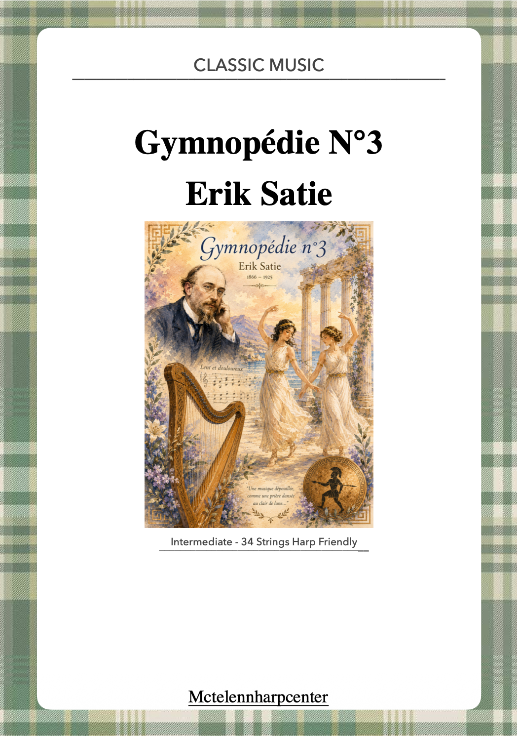Gymnopédie N°3 - Erik Satie