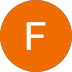 Orange circle with a white letter 'F' in the center.