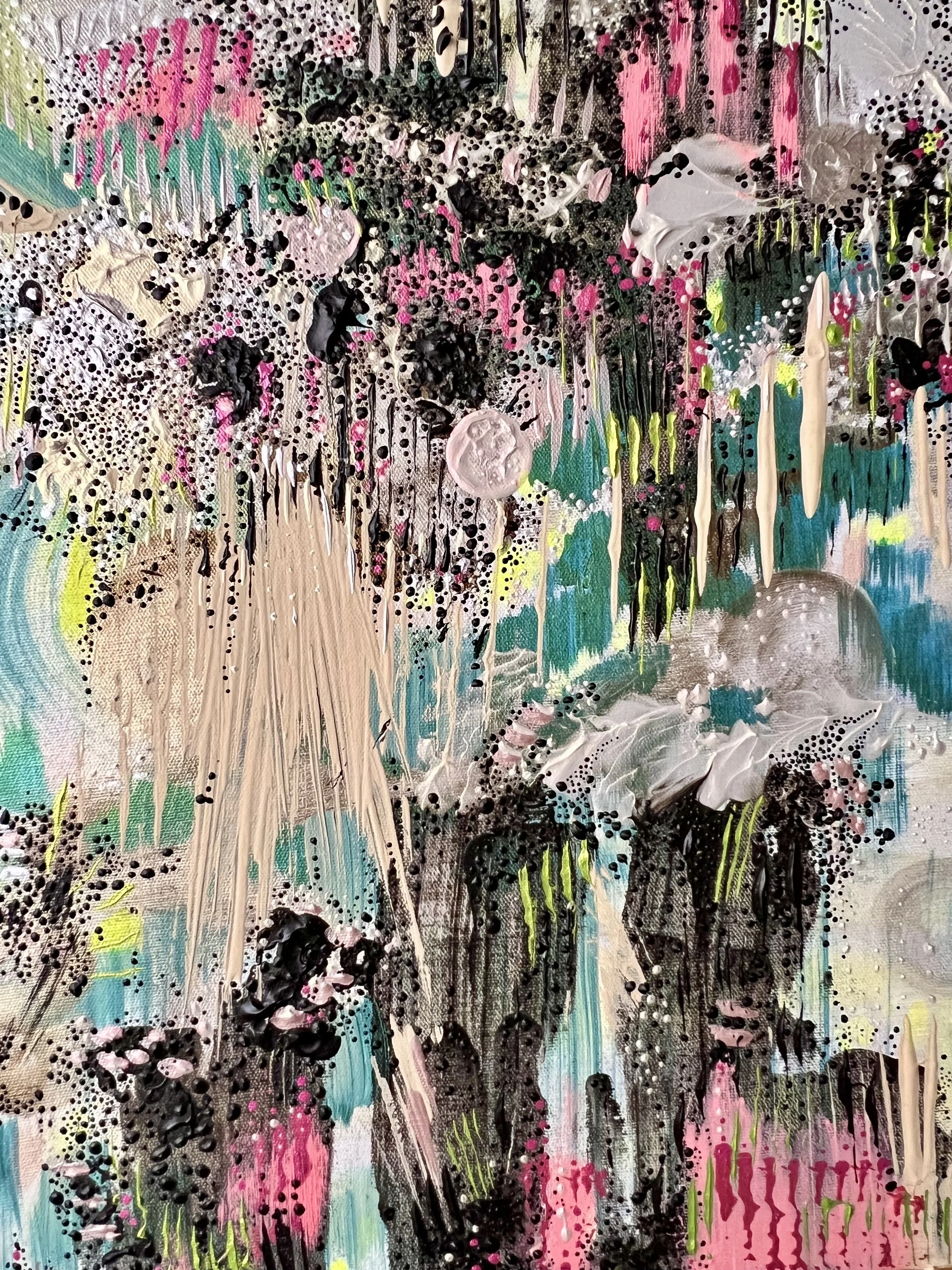  Broken Open 
2025-2026 
Acrylic & oil on canvas 
3' x 4' (36 x 48 in)