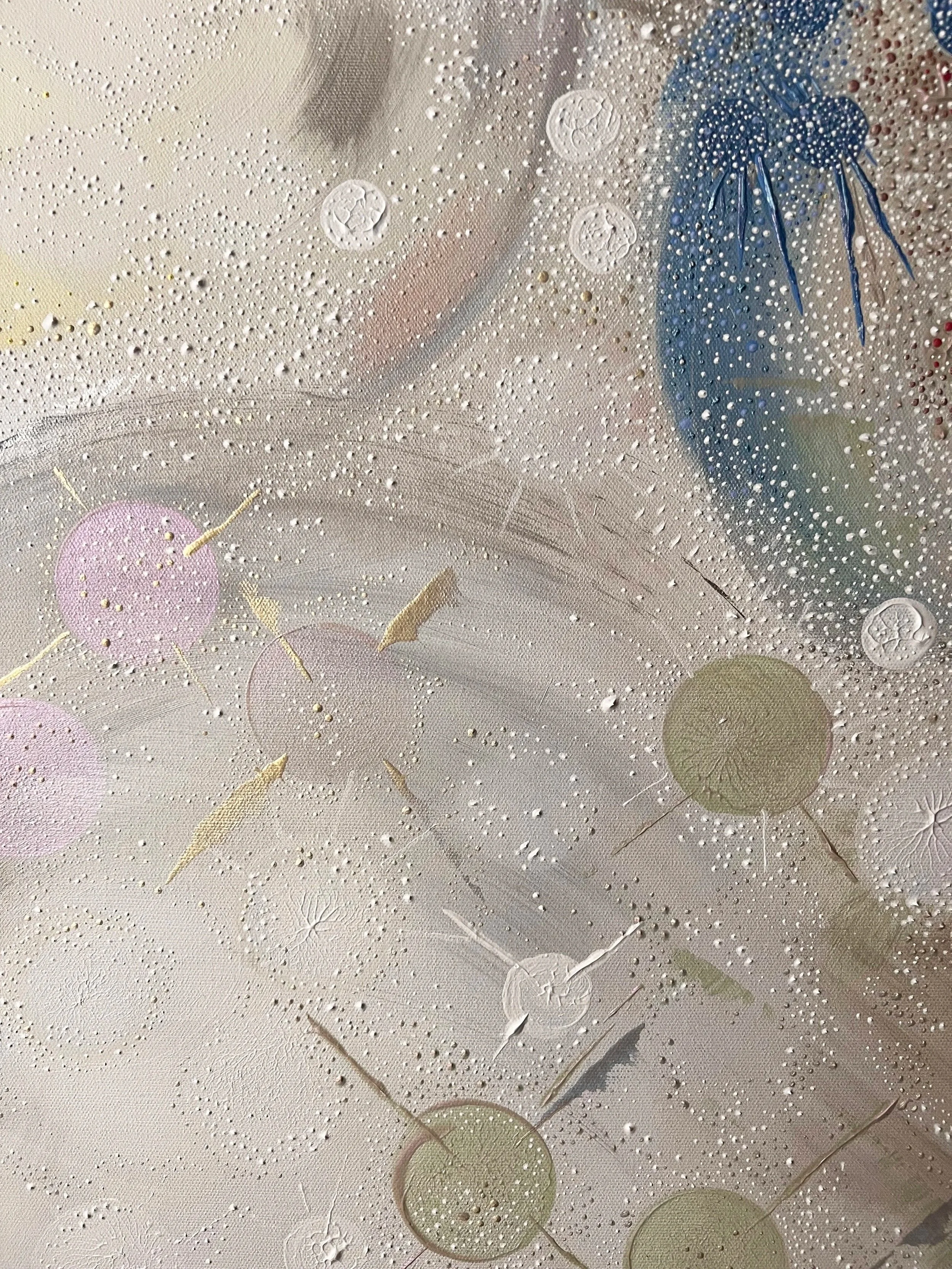  We Were Dancing and In Love 
2024-2025 
Acrylic on canvas 
3' x 4' (36 x 48 in)