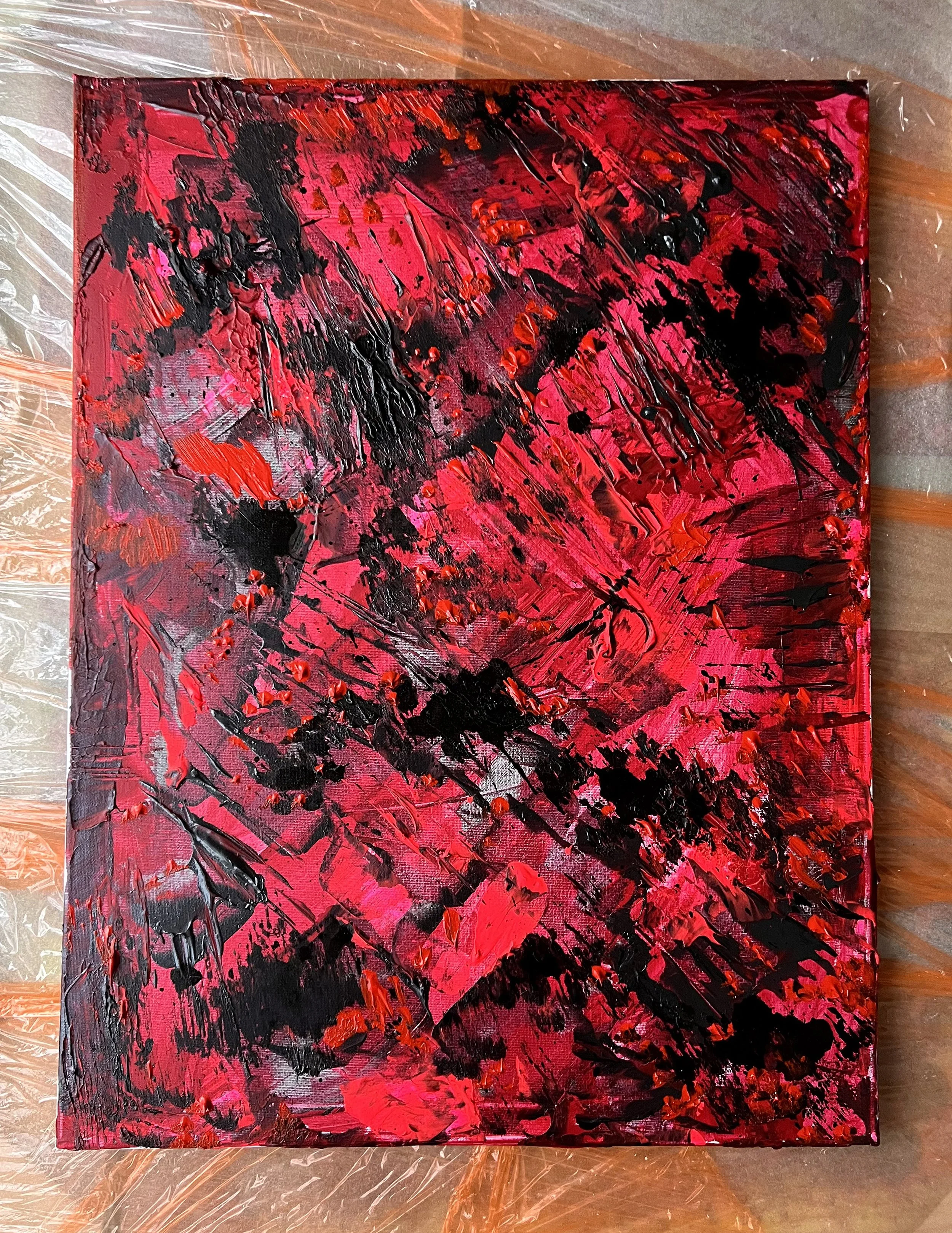  Sadness Kills Anger 
2026 
Acrylic & oil on canvas 
45,5 x 61 cm (18 x 24 in)