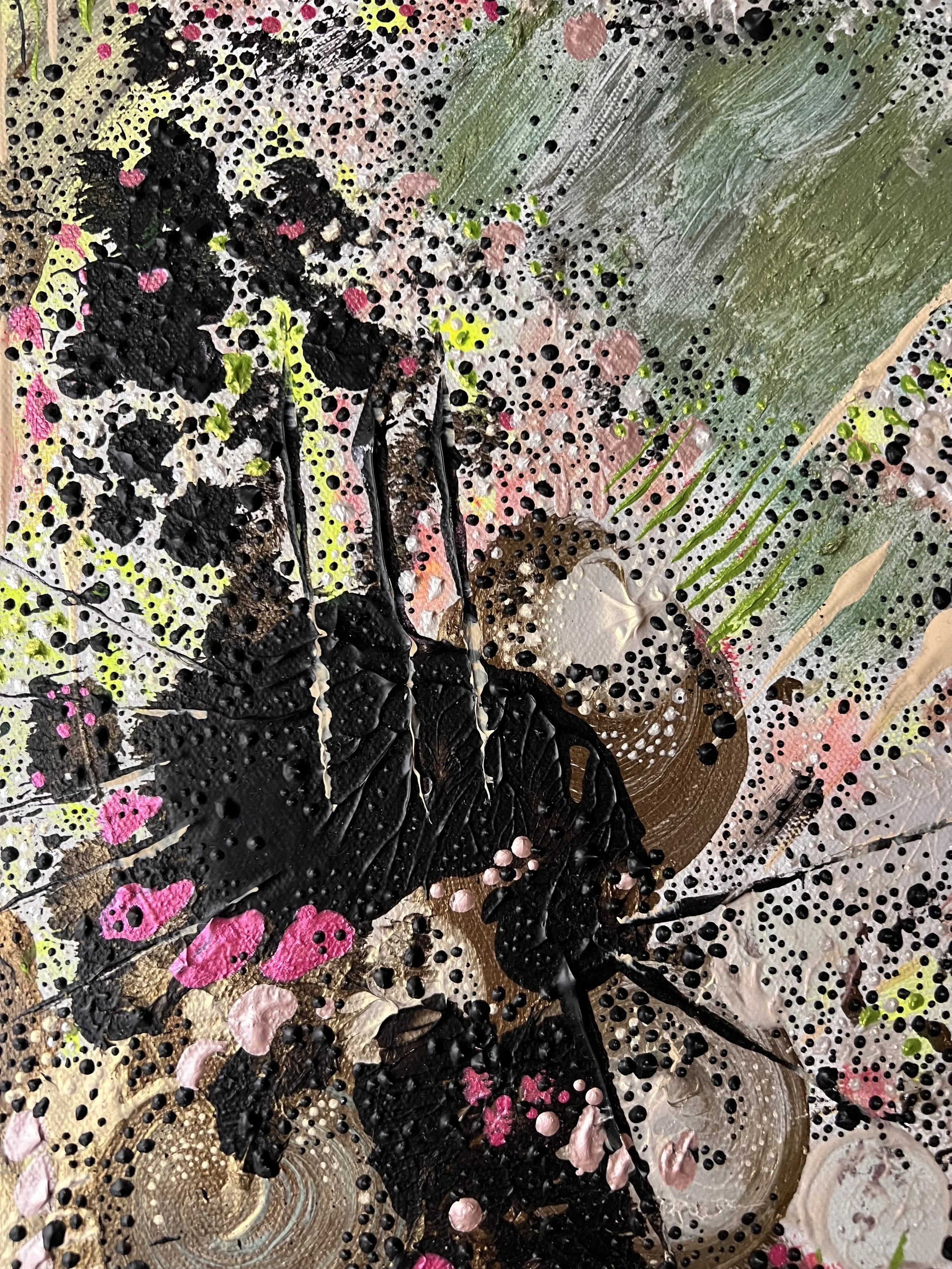  Broken Open 
2025-2026 
Acrylic & oil on canvas 
3' x 4' (36 x 48 in)