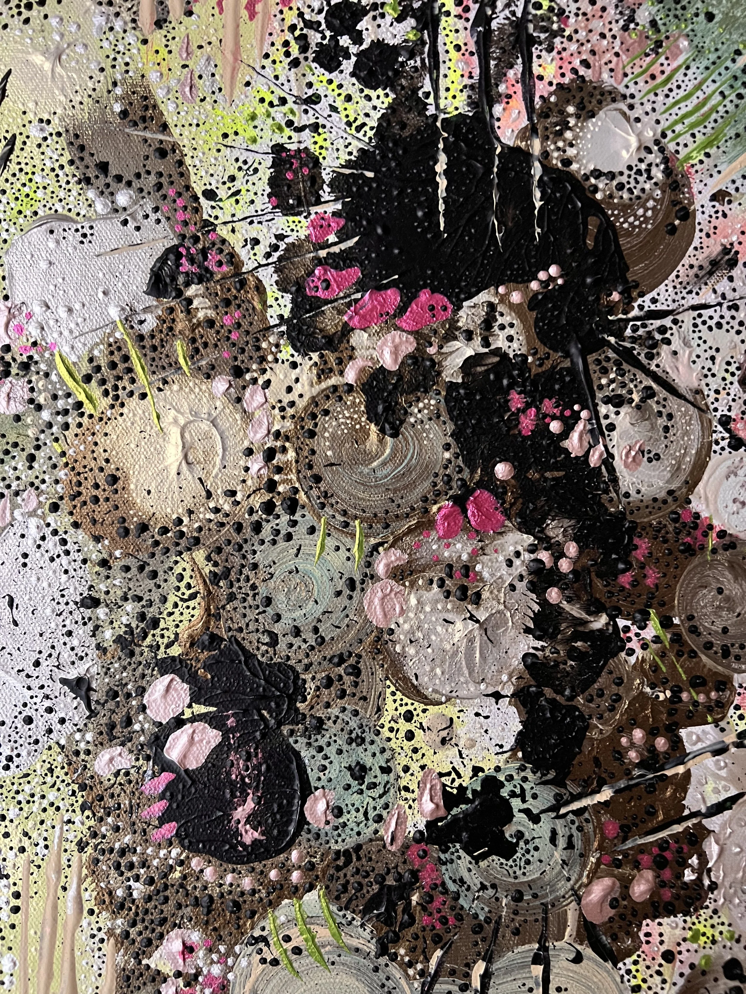  Broken Open 
2025-2026 
Acrylic & oil on canvas 
3' x 4' (36 x 48 in)