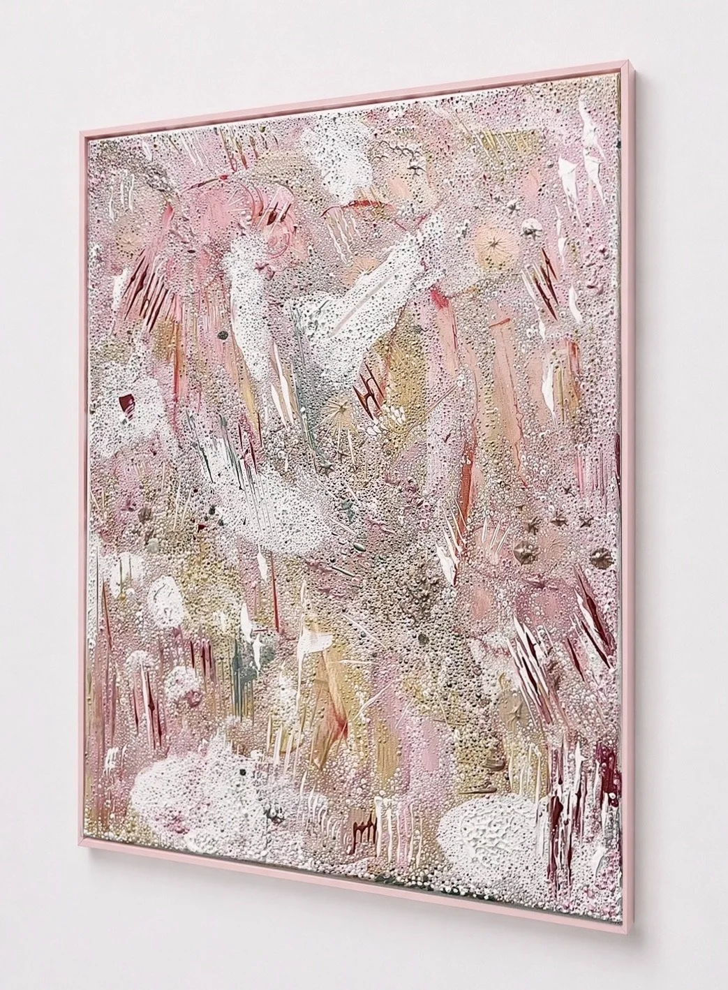  Poetry Is No Place For A Heart That's A Whore 
2026 
Mixed media on canvas 
45,5 x 61 cm (18 x 24 in)