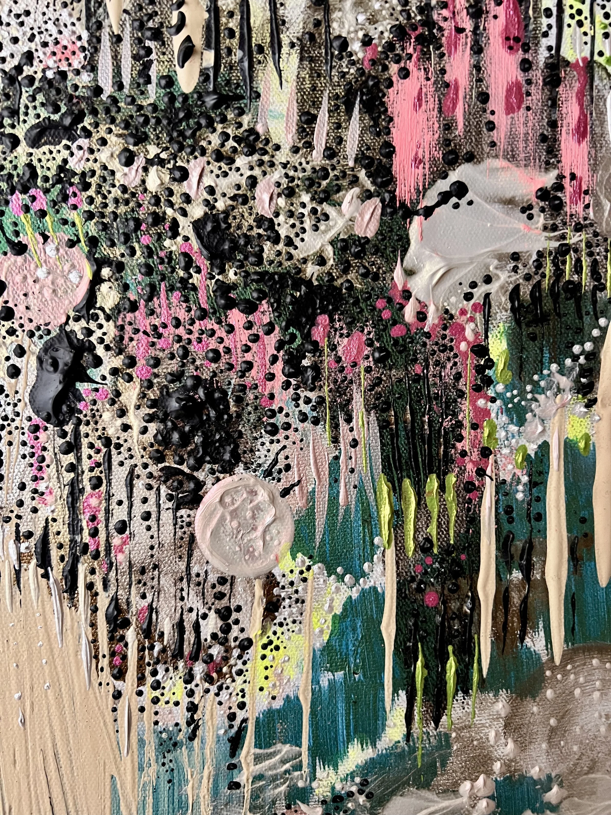  Broken Open 
2025-2026 
Acrylic & oil on canvas 
3' x 4' (36 x 48 in)