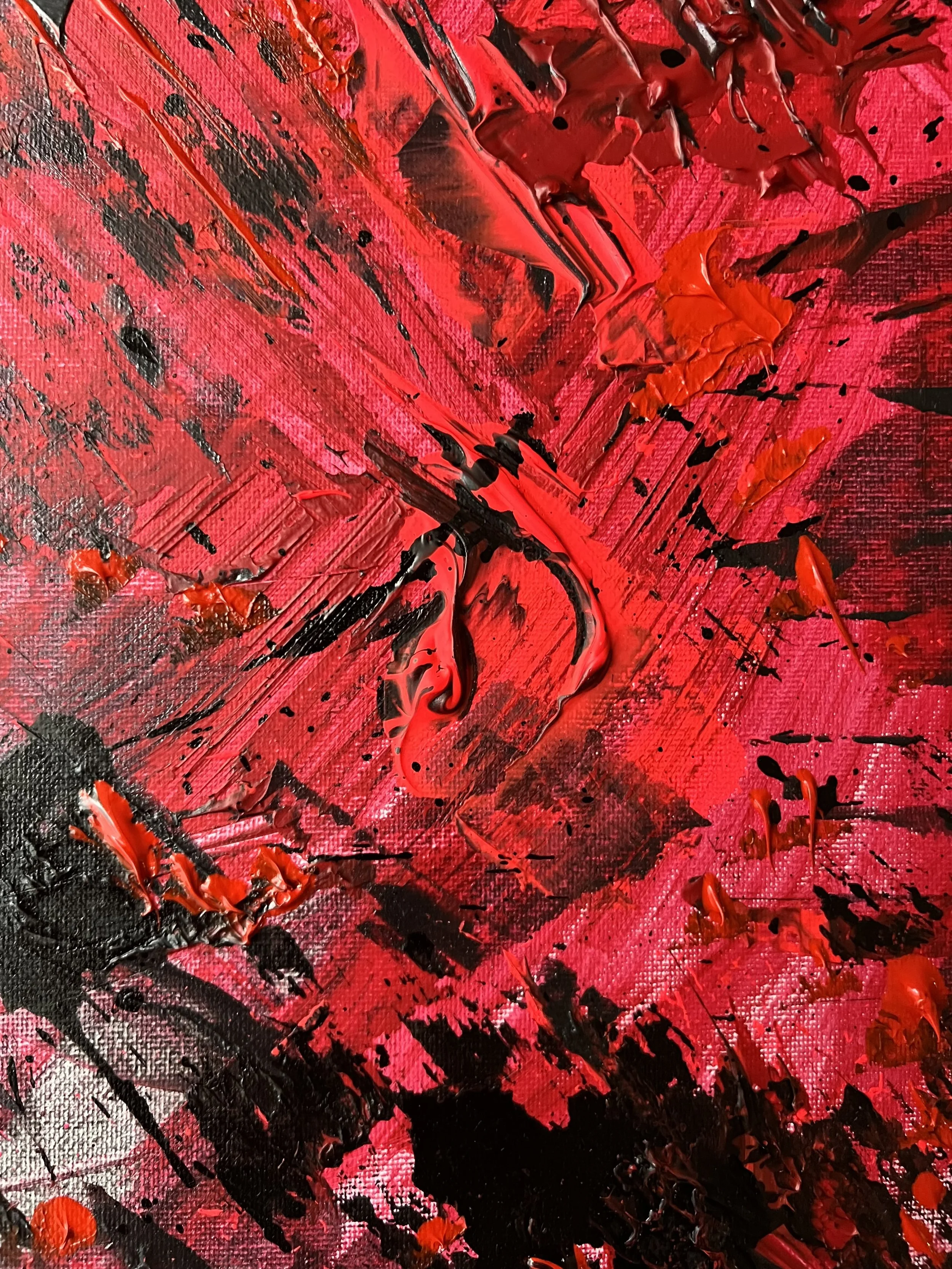  Sadness Kills Anger 
2026 
Acrylic & oil on canvas 
45,5 x 61 cm (18 x 24 in)