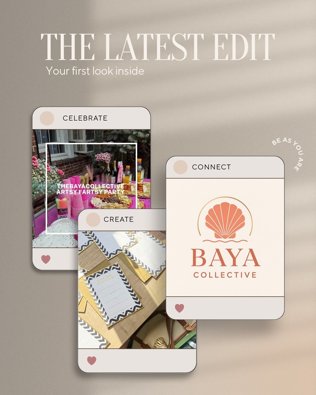 The Latest Edit | Curated With Intention 

Celebrate what you host. Create what you love. Connect through design. 

Elevate your next gathering with BAYA🐚