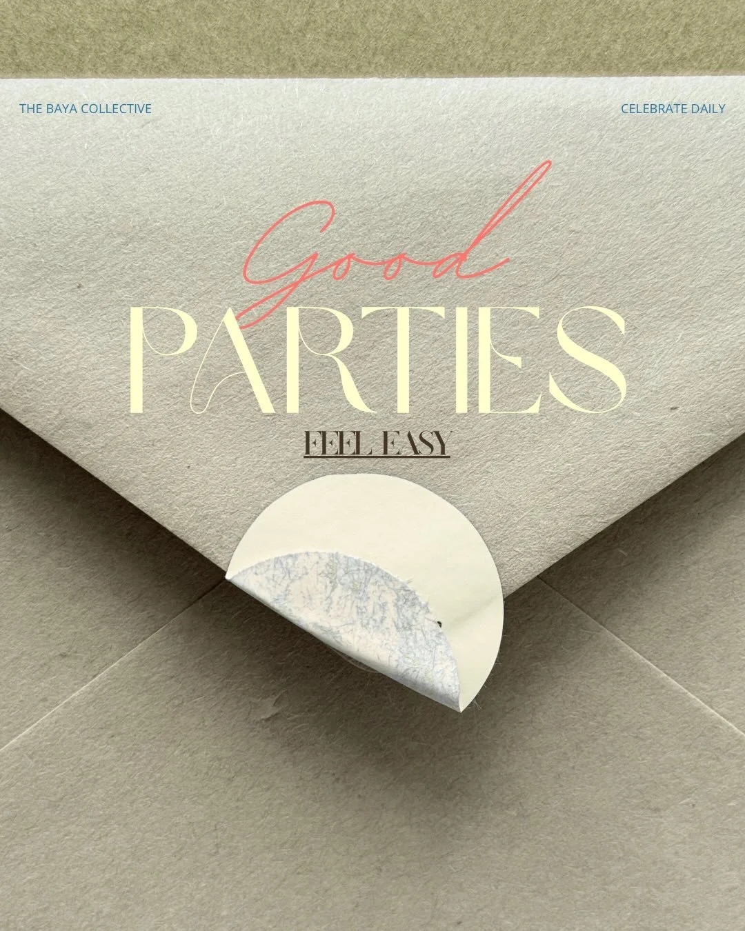 Good parties feel easy.

Planning a celebration?
We plan, style, and support every detail so you can actually enjoy it.

Brunches, birthdays, and intimate gatherings &mdash; handled.
You celebrate. We handle the rest.

Now booking.
DM BAYA ✨