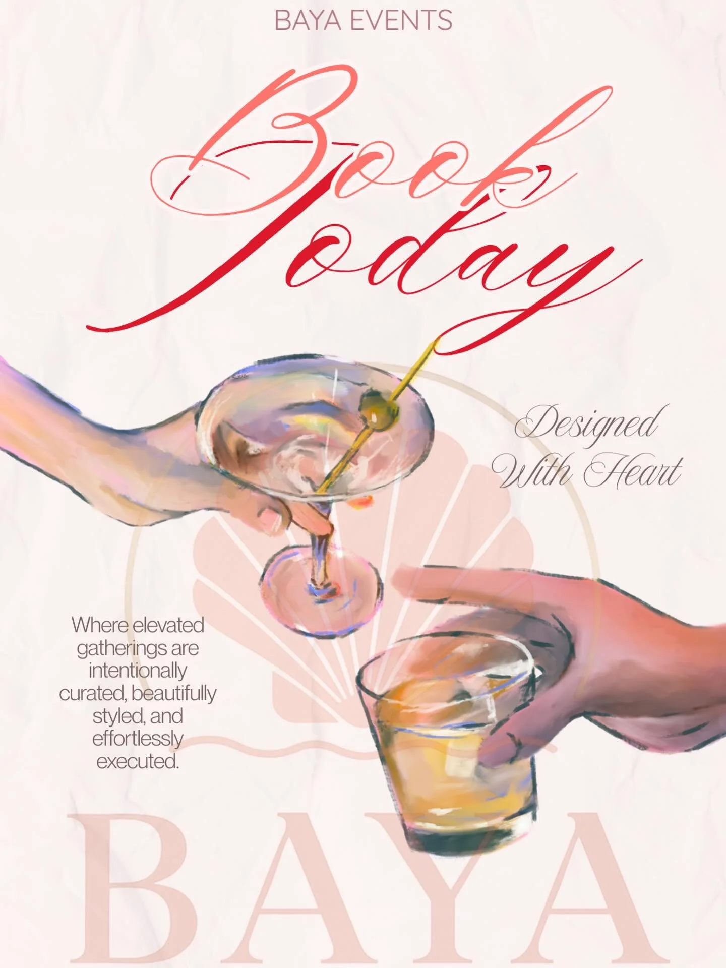 Limited weekend dates now open.
The BAYA Collective is officially booking curated brunches and intentional celebrations.
If you&rsquo;re ready to create something elevated, beautiful, and thoughtfully styled &mdash; inquire through the link in my bio