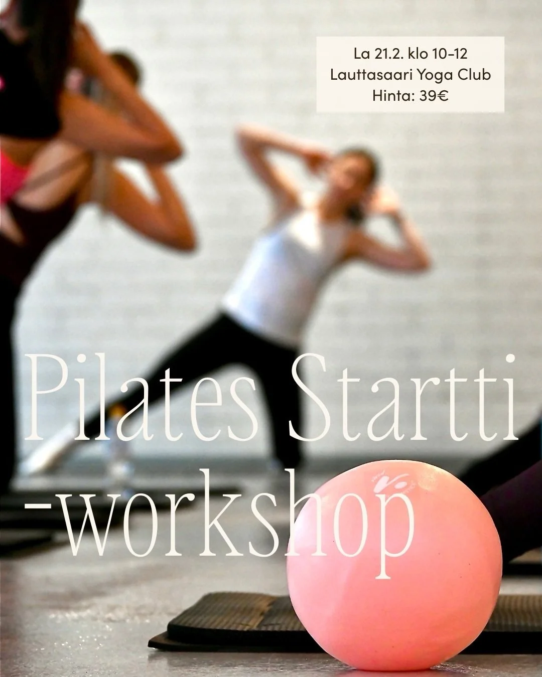 Haluaisitko aloittaa pilateksen, tai ymm&auml;rt&auml;&auml; mink&auml;laisia vaikutuksia &rsquo;se trendilaji&rsquo; saa oikeasti aikaan sun kehossa?❤️&zwj;🔥 

Tuu mun kanssa oppimaan lis&auml;&auml; sun kehon toiminnallisuudesta, ja mahdollisesti 