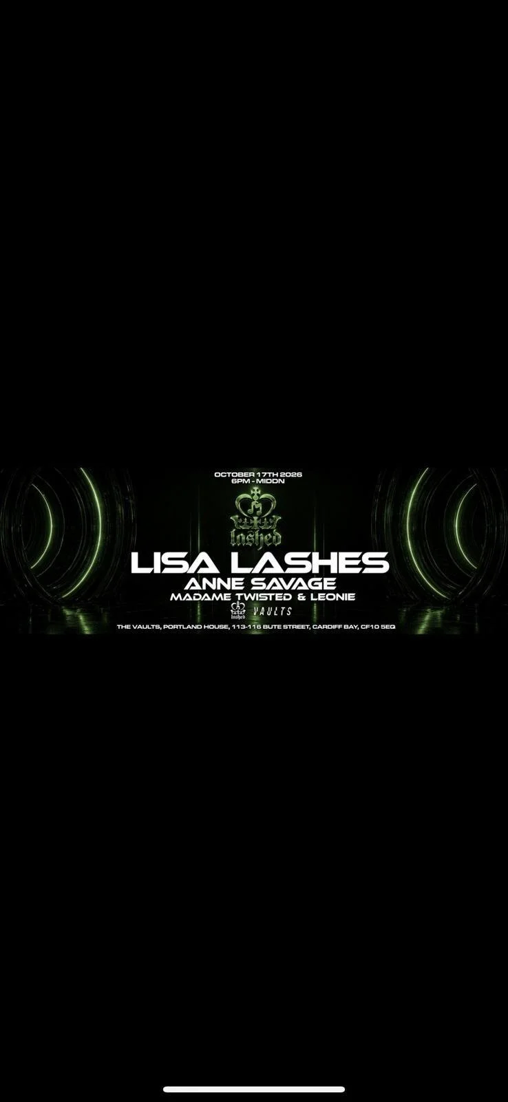 Lashed Cardiff