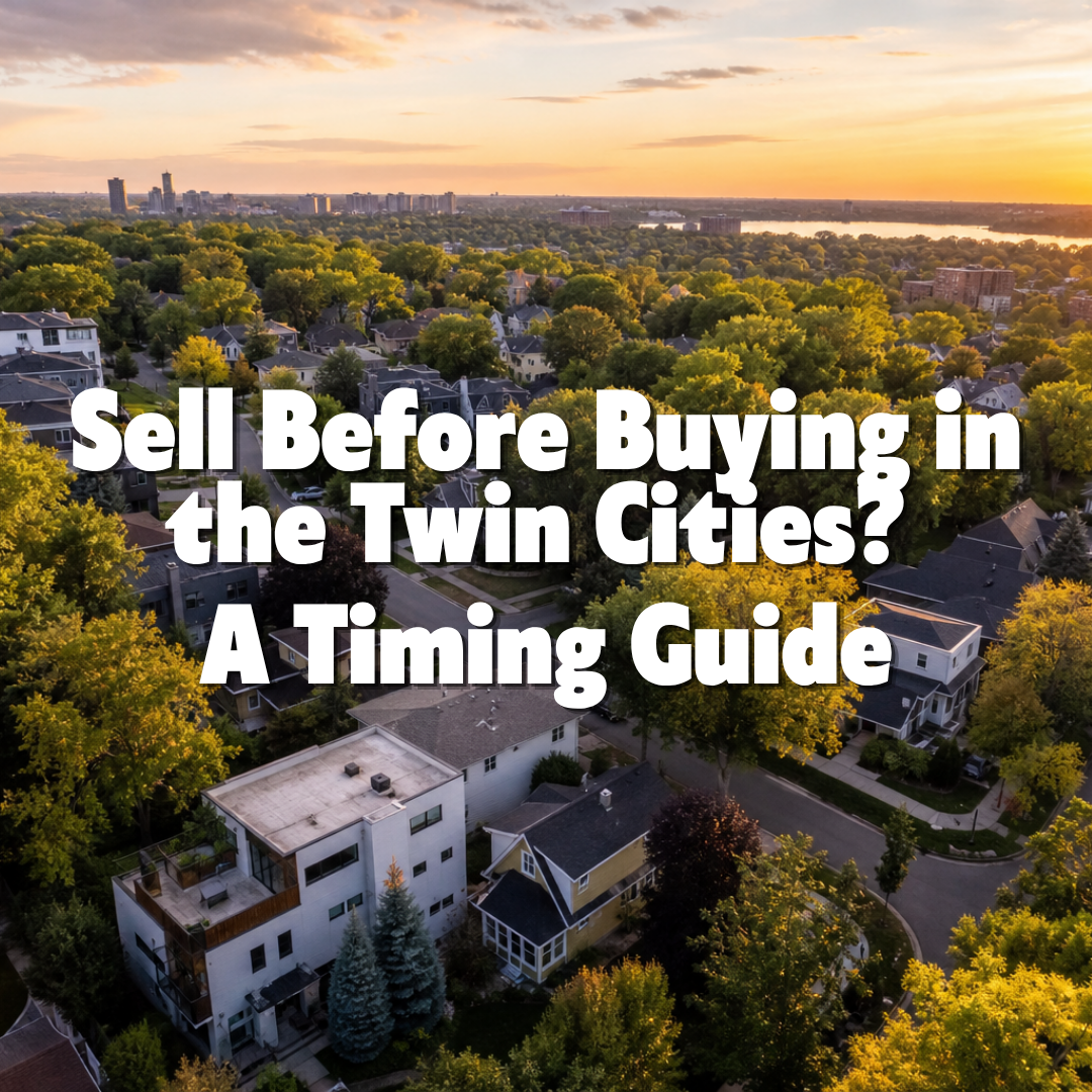 Sell Before Buying in the Twin Cities? A Timing Guide
