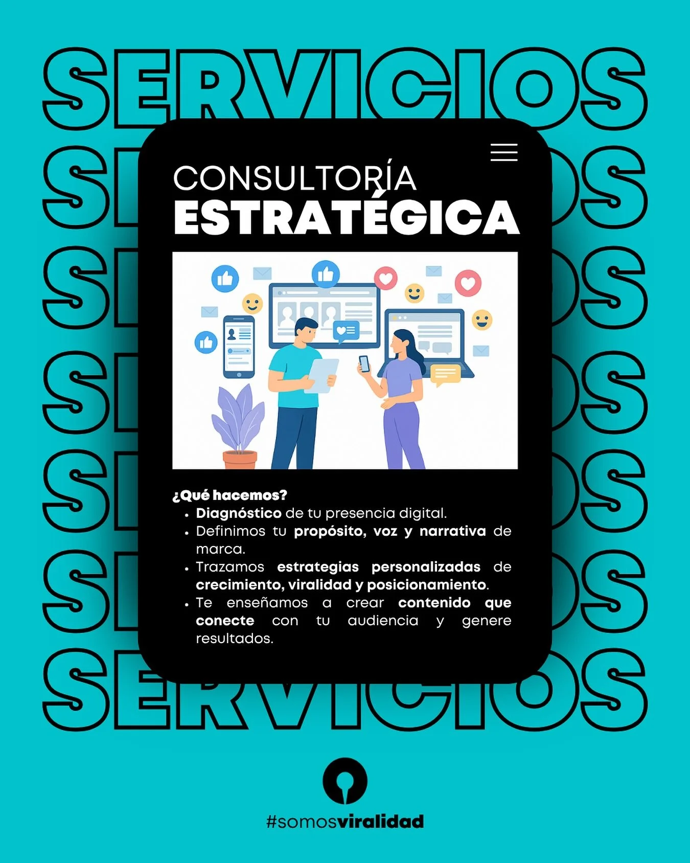 🚨 &iexcl;Ojo! No necesitas publicar por publicar.

En Becus te ayudamos a construir una presencia digital con prop&oacute;sito, no solo a llenar tu feed.

🔍 Hacemos un diagn&oacute;stico de tu marca
🎯 Definimos tu prop&oacute;sito, voz y narrativa