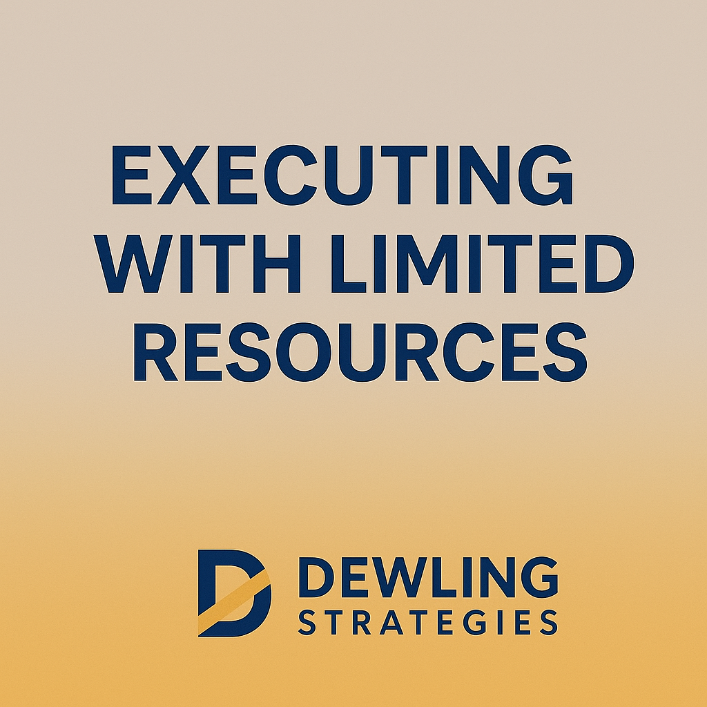 Executing with Limited Resources