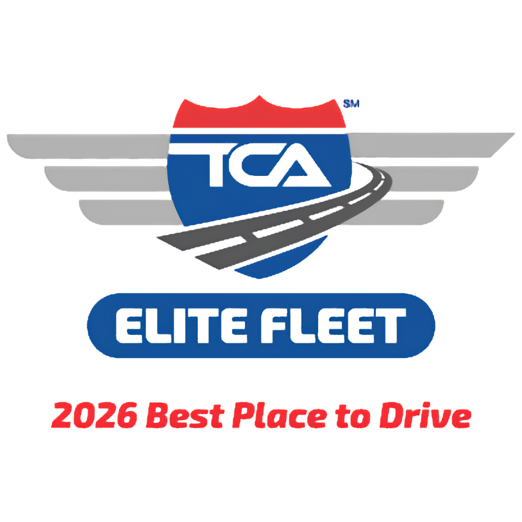 Truck Carriers Association logo with the text "Elite Fleet" and "2026 Best Places to Drive"