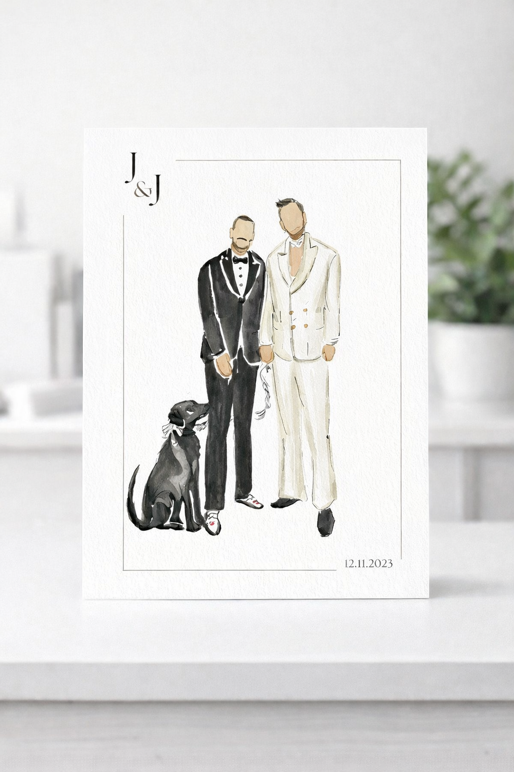 Pre / Post Wedding Guest Fashion Illustrations (A5)