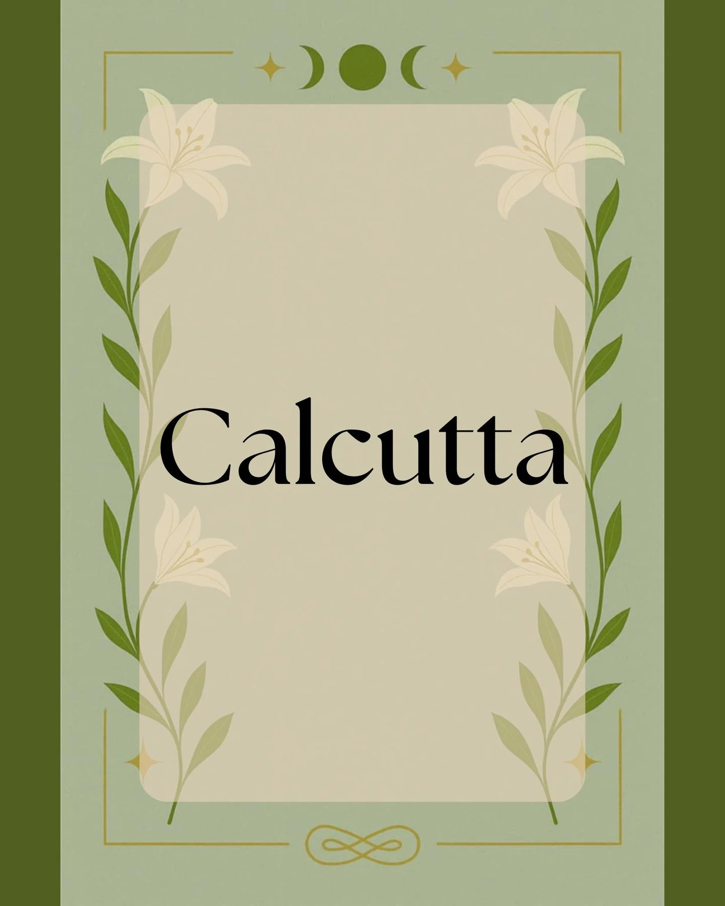 Calcutta &ndash; The Land of Kali

Calcutta isn&rsquo;t a song, it&rsquo;s a coded prayer. This was one of first clues to the connection of Kali.
A hidden offering to something ancient and eternal.
Something worshiped, feared, and loved in equal meas