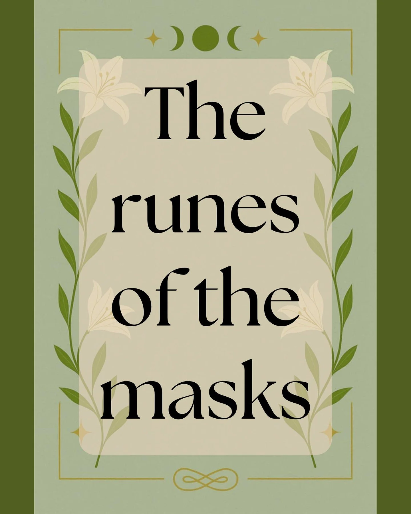 The runes on Vessel&rsquo;s mask, as well as the band&rsquo;s logo, form a binding rune composed of four symbols from the Elder Futhark runic alphabet.

These four runes are Tiwaz, Nauthiz, Wunjo, and Uruz. Together, they create one half of the mask'