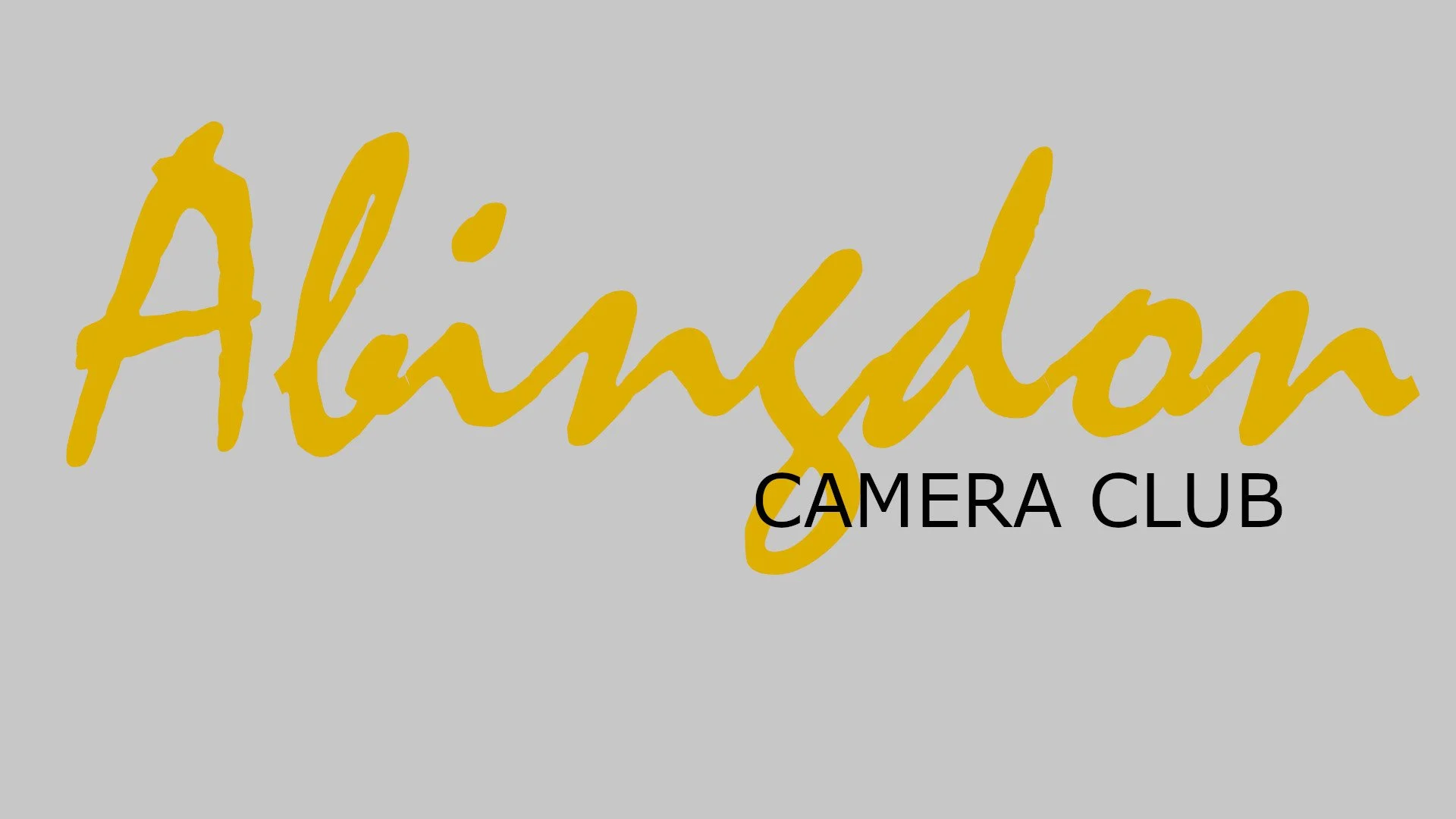 Logo for the Abingdon Camera Club