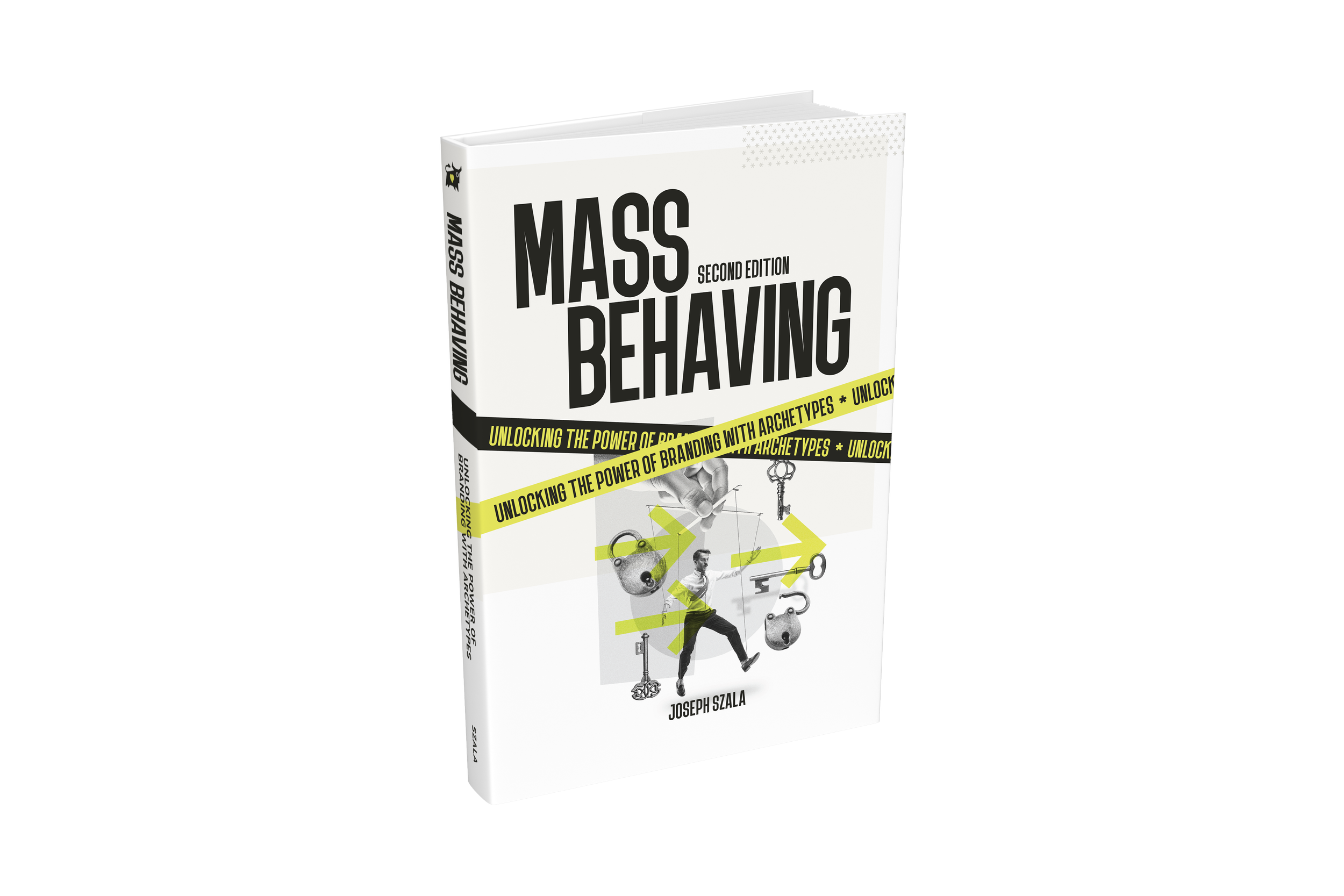 Mass Behaving branding archetypes book cover design
