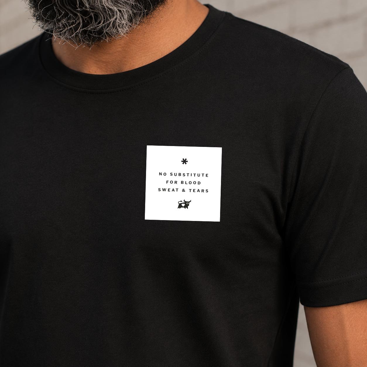 Victor Mentality tshirt - front closeup