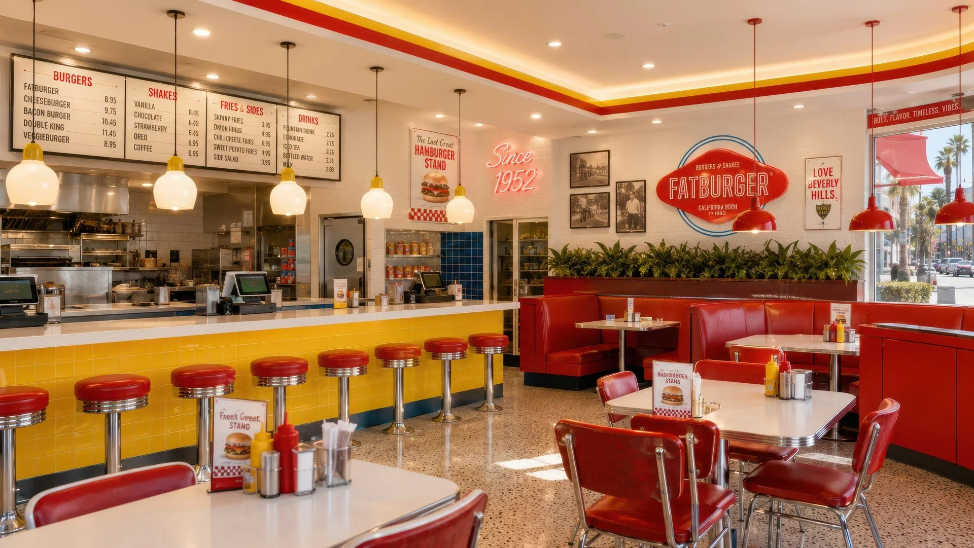 FATBURGER interior design reimagined