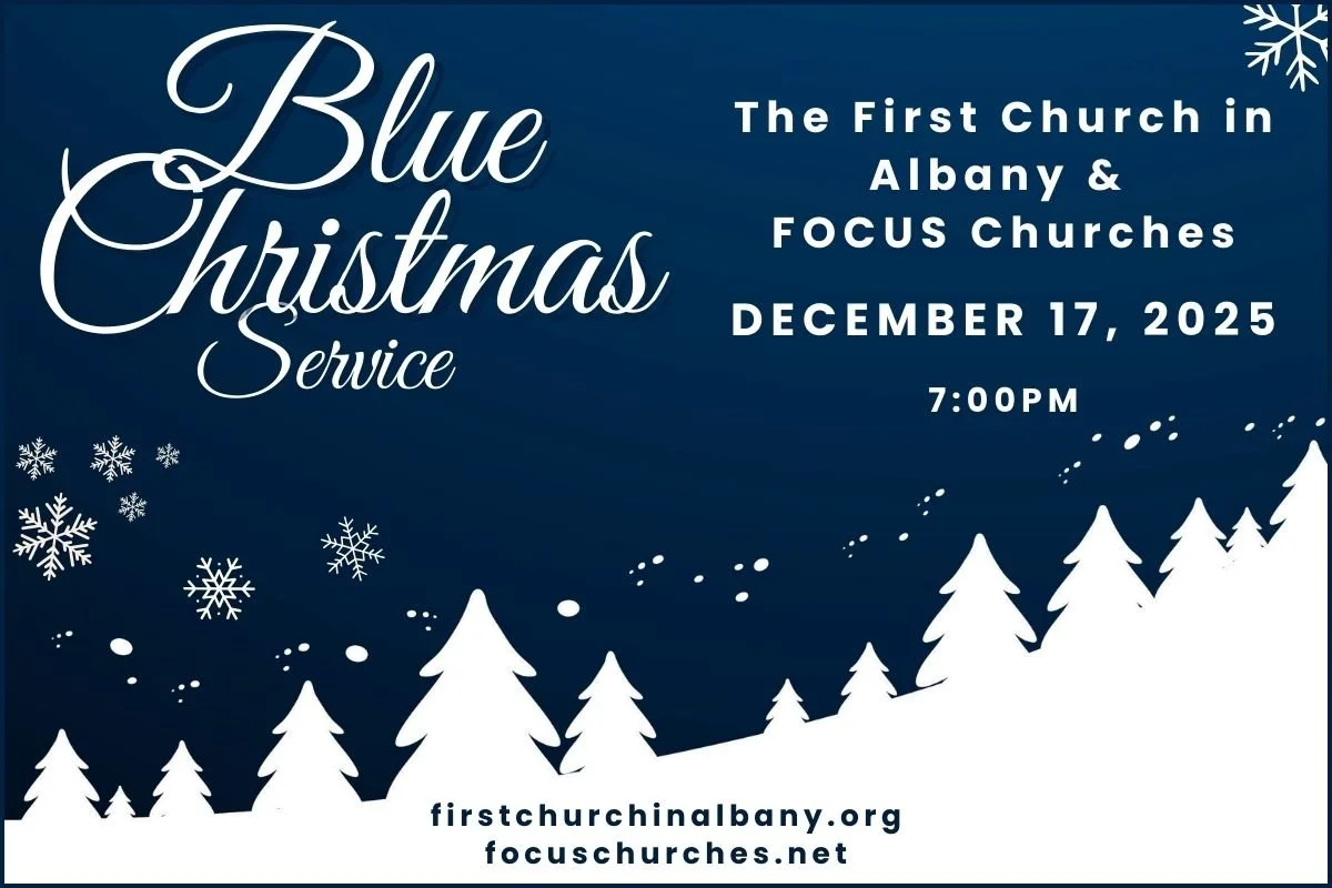 Blue Christmas Worship at First Church in Albany