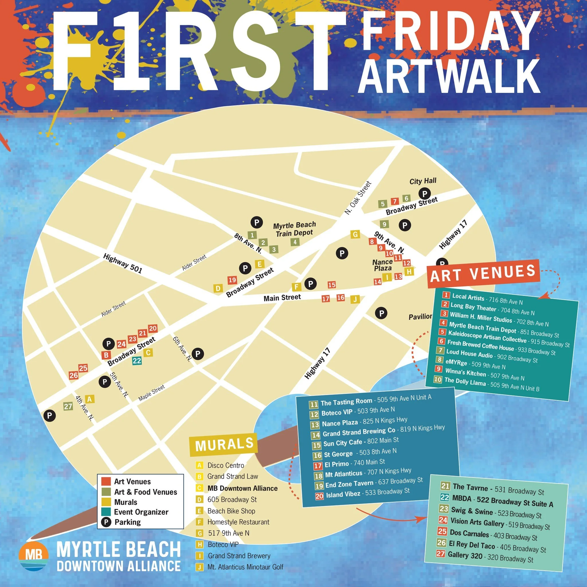 F1rst Friday Artwalk