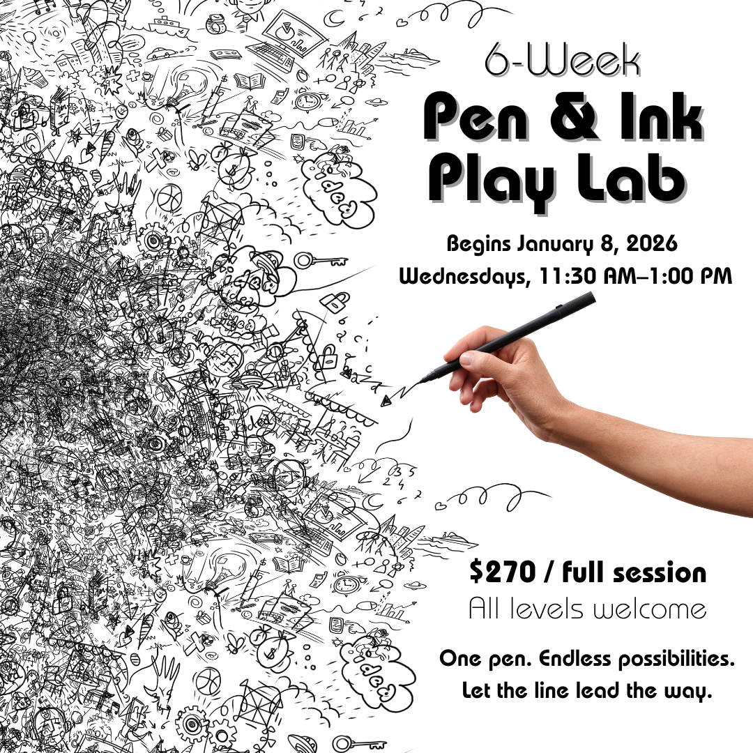 6-Week Pen &amp; Ink Play Lab with Marlene Davis