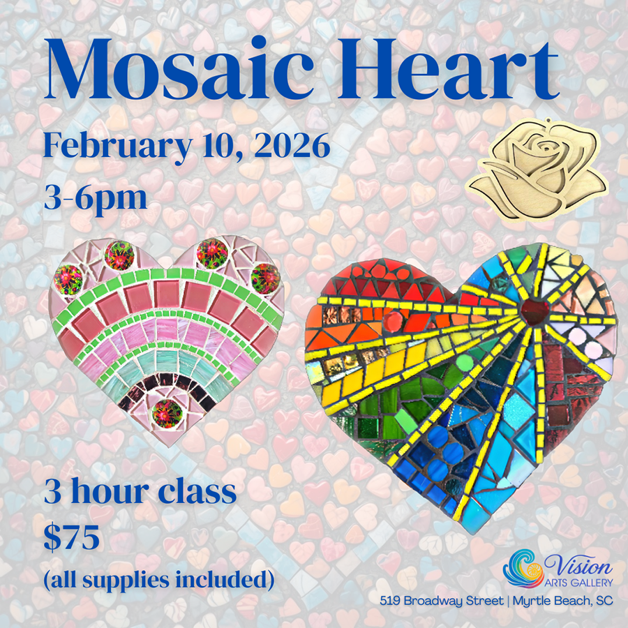 Mosaic Heart Workshop: Creating with Love