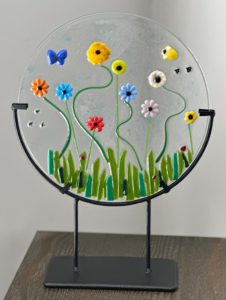 FULL- Fused Glass Spring Garden Workshop