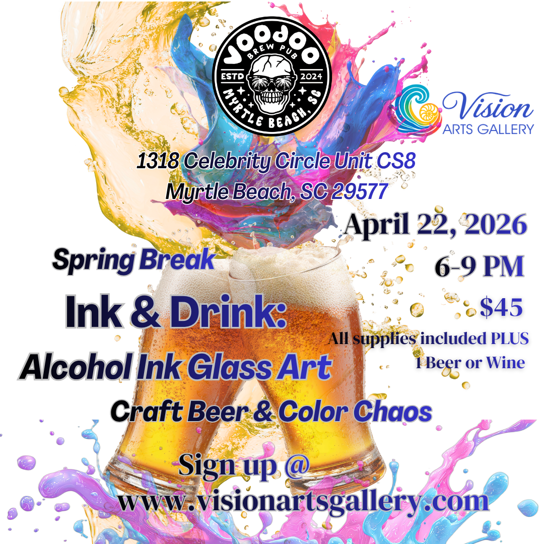 Ink &amp; Drink: Spring Break Edition with VooDoo Brewing