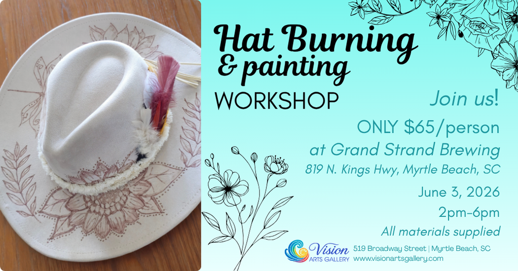 Hat Burning &amp; Painting Workshop