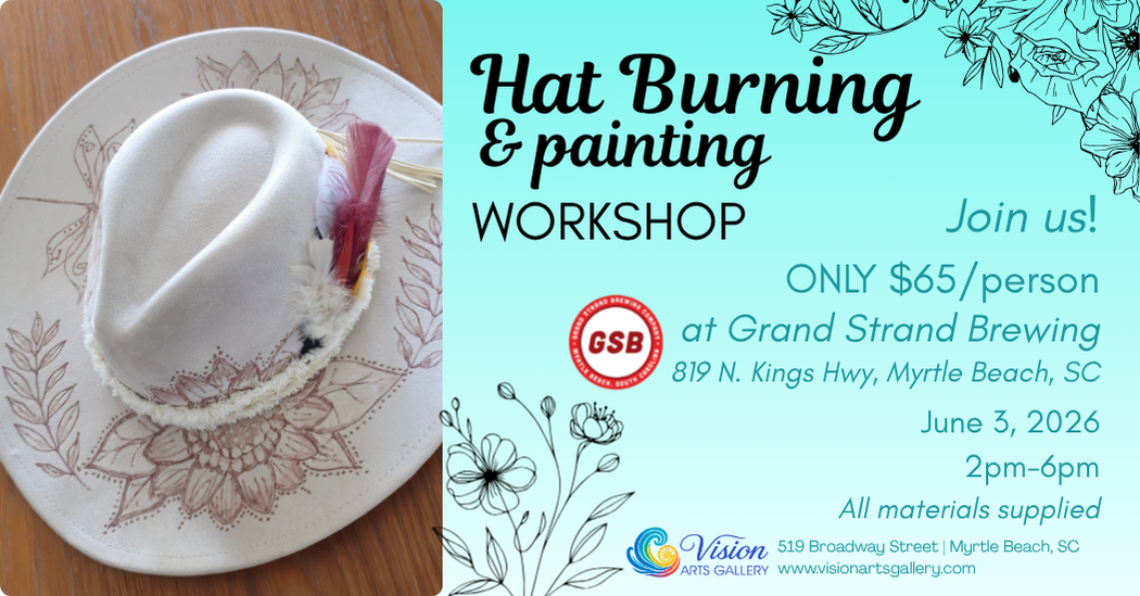 Hat Burning &amp; Painting Workshop