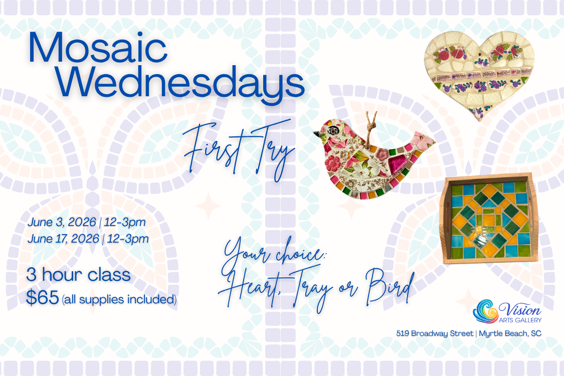 Wednesday Workshops: FIRST TRY Mosaic Workshop
