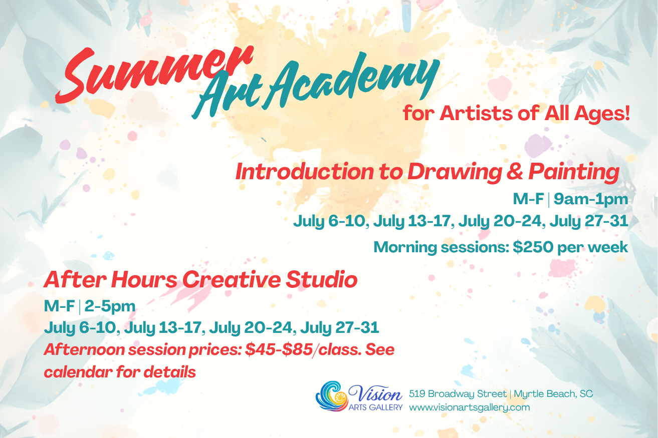 Vision Arts Academy - Summer Art Academy (Introduction to Drawing &amp; Painting)