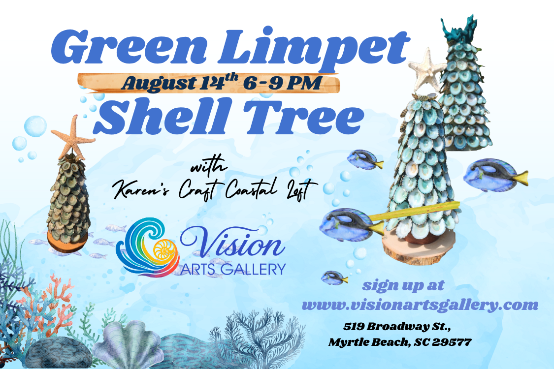 Green Limpet Shell Tree Workshop