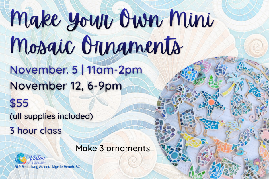 Make Your Own Mini Mosaic Ornament
