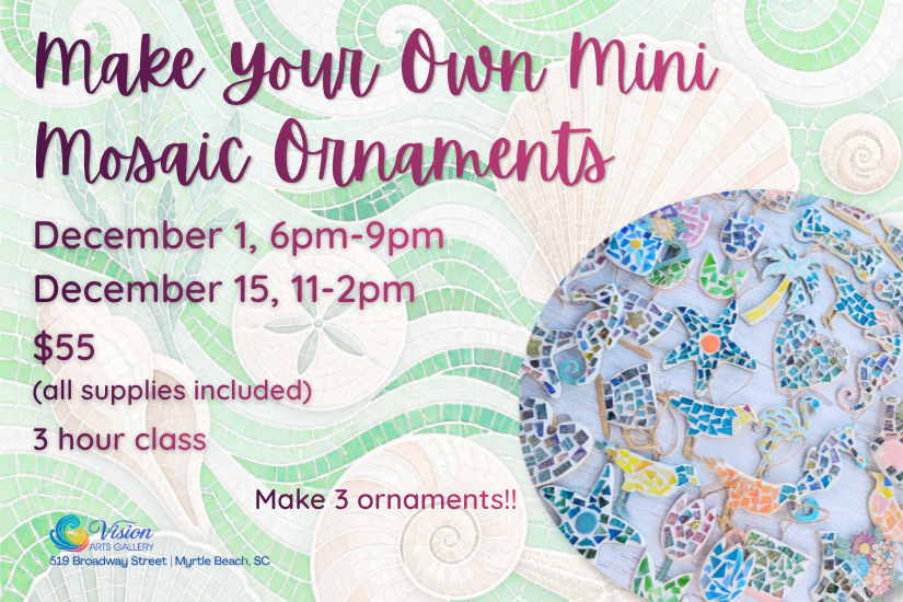Make Your Own Mini Mosaic Ornament
