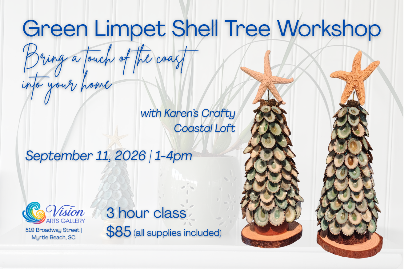 Green Limpet Shell Tree Workshop