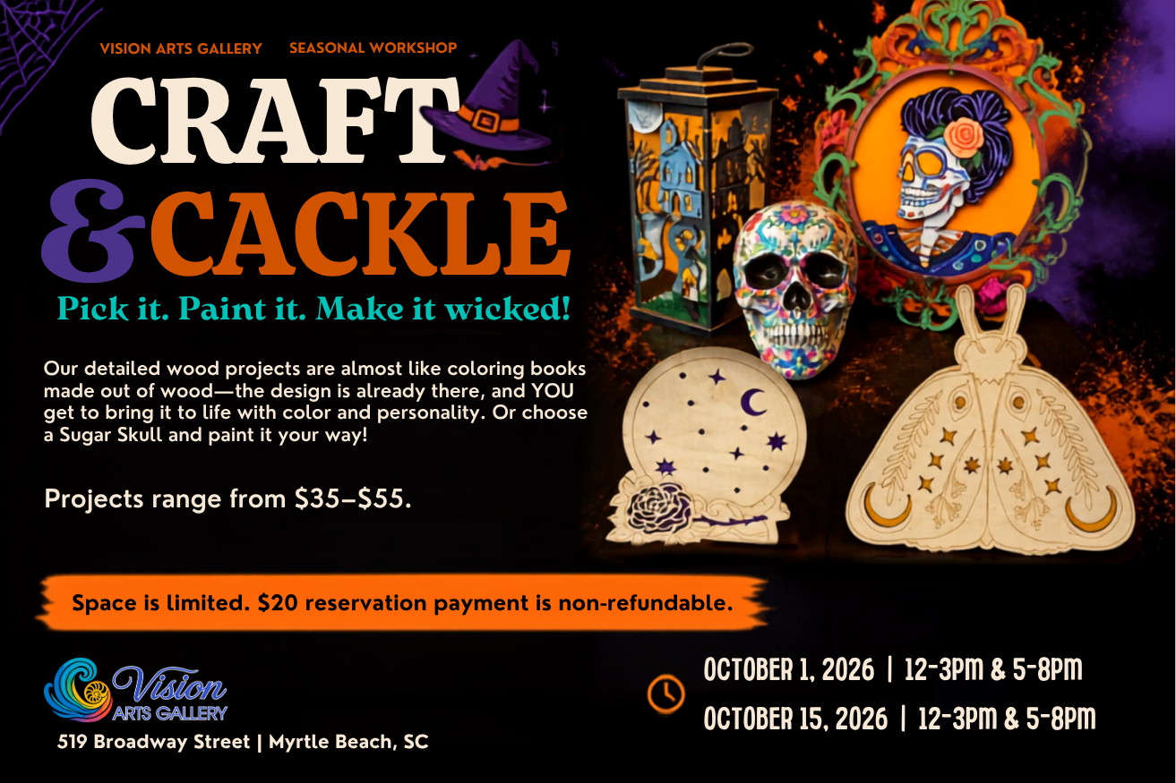 Craft &amp; Cackle: Pick it. Paint it. Make it Wicked!