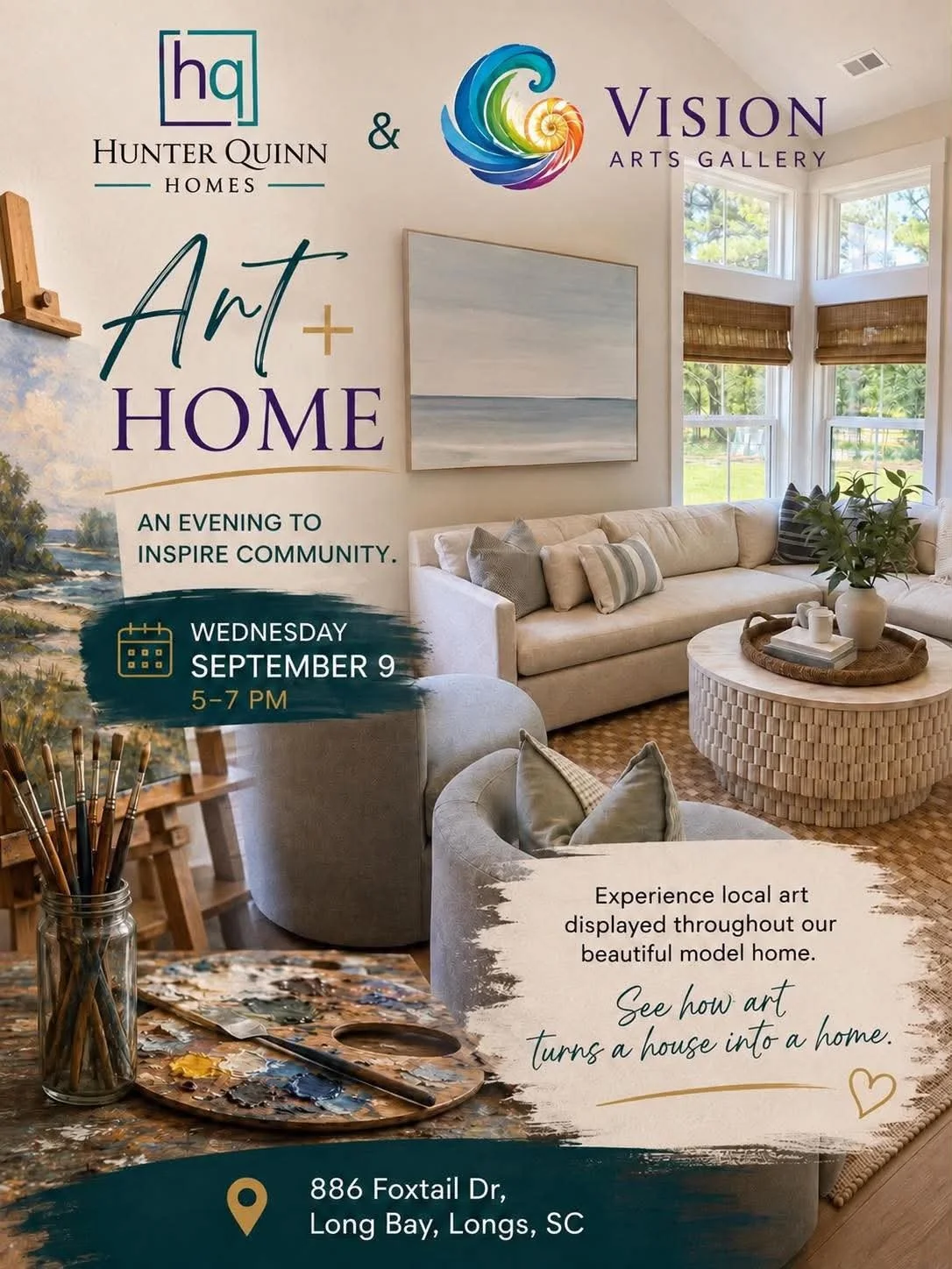 Art + Home: An Evening to Inspire Community