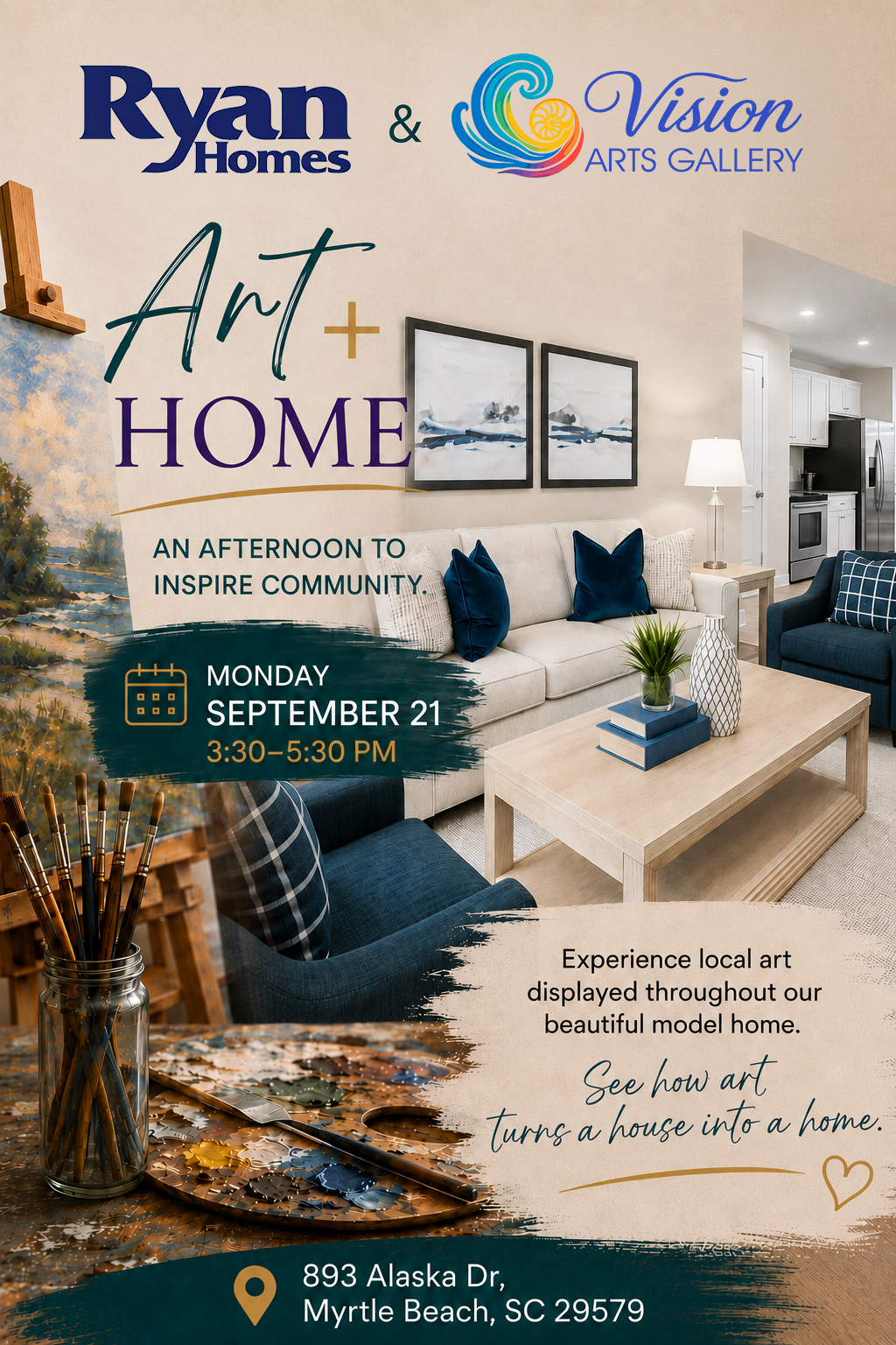 Art + Home: An Afternoon to Inspire Community