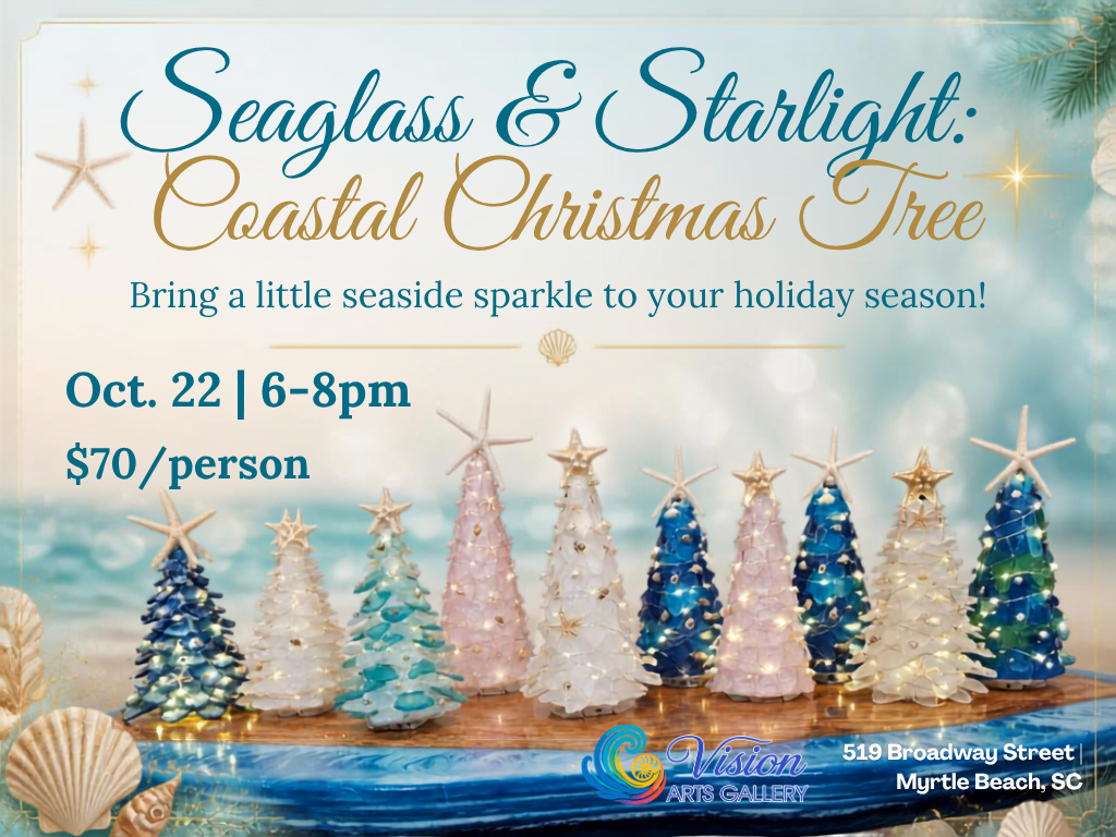 Sea Glass &amp; Starlight: Coastal Christmas Tree Workshop