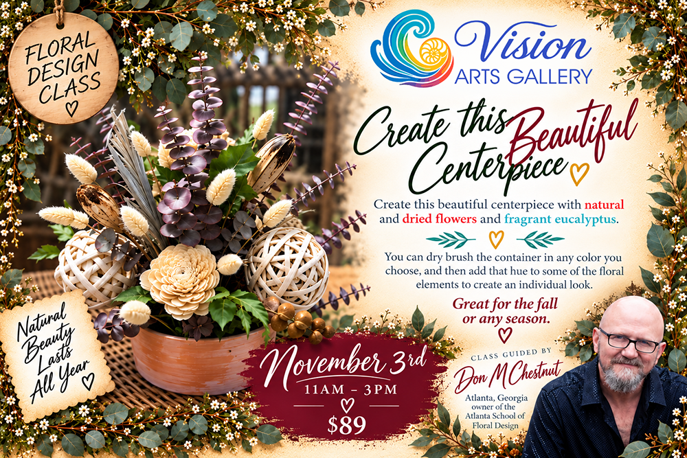 Naturally Gathered: Floral Centerpiece Workshop