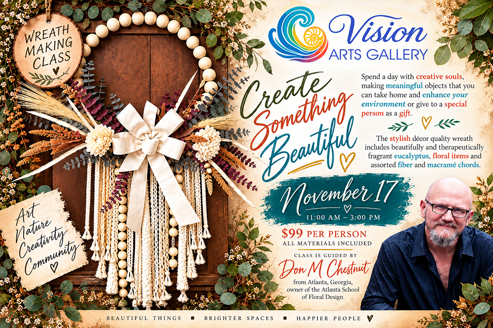 Gathered and Woven: Botanical Wreath Workshop