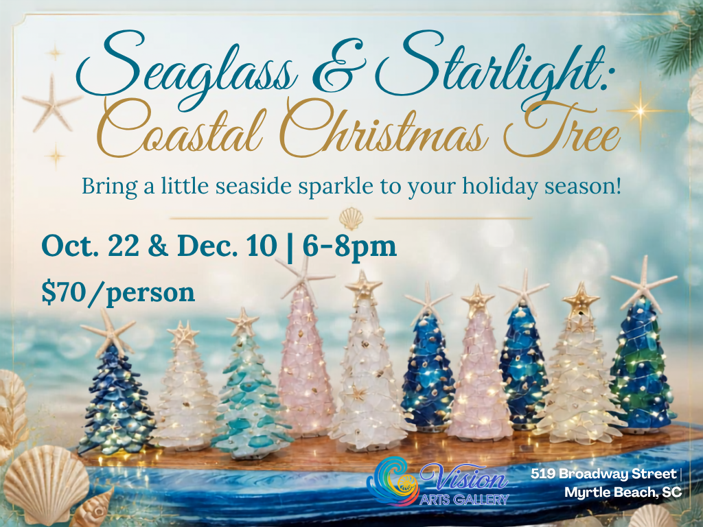 Sea Glass &amp; Starlight: Coastal Christmas Tree Workshop