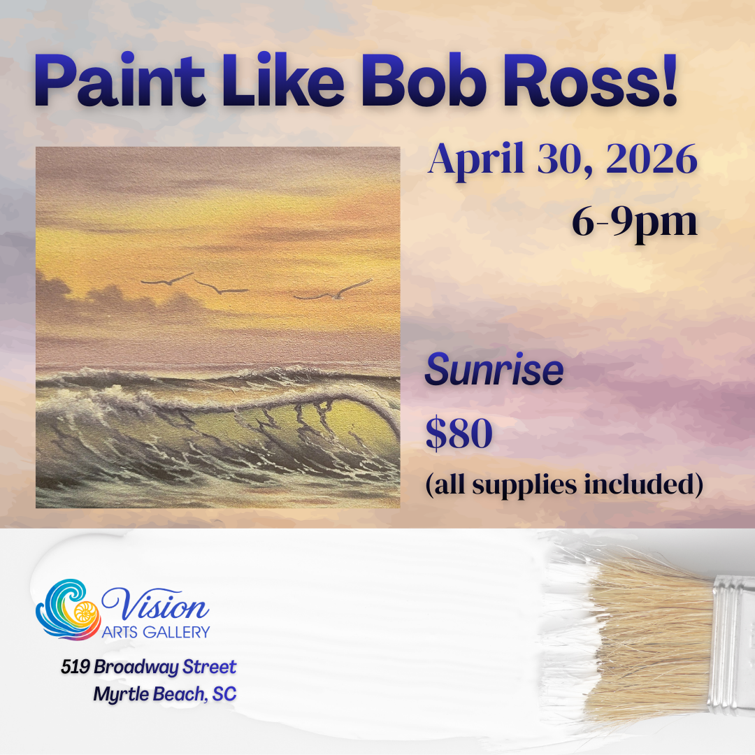 Paint like Bob Ross—yes, you can! “Sunrise”