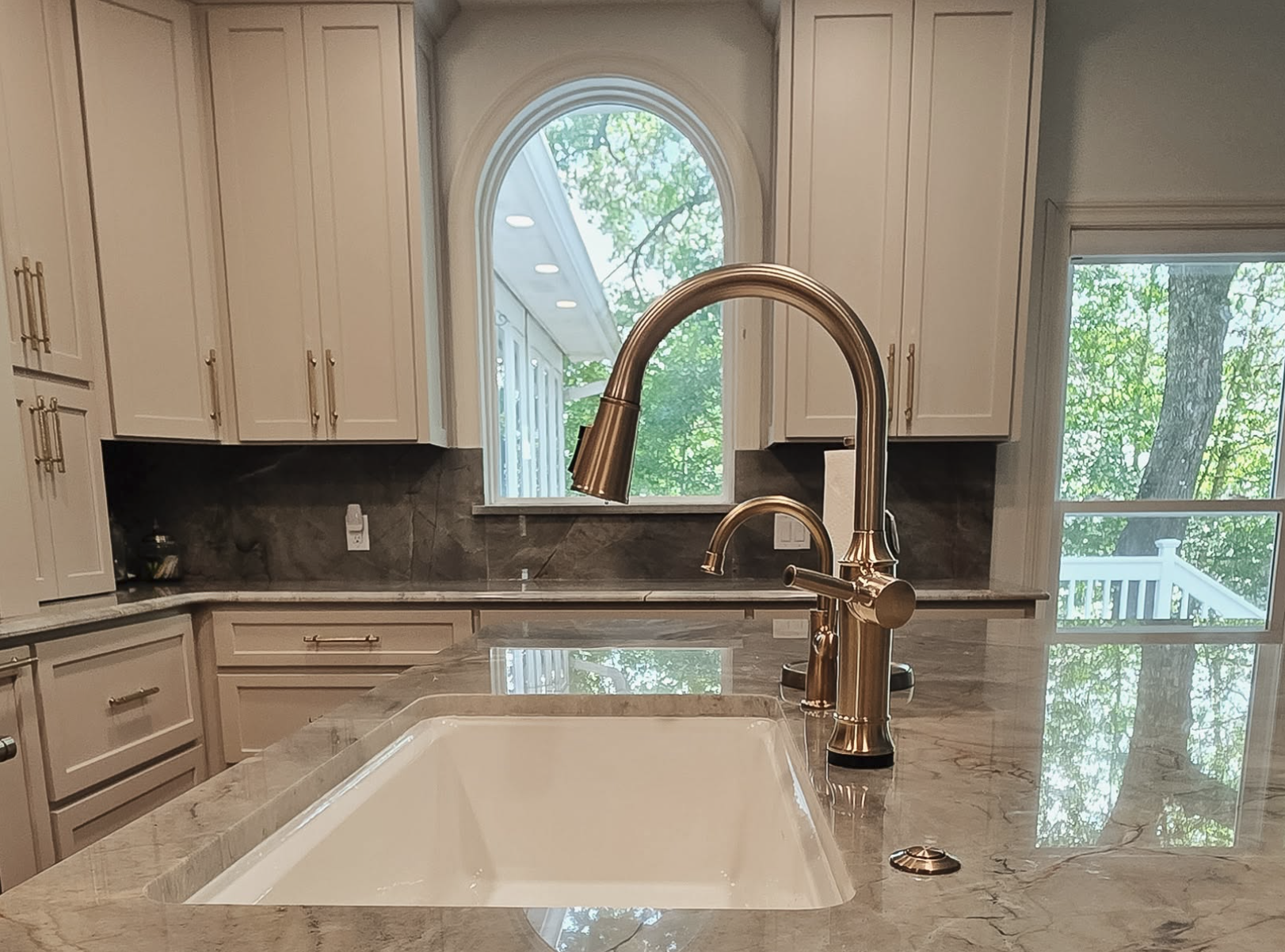 Custom remodeled kitchen in Northwest Florida home