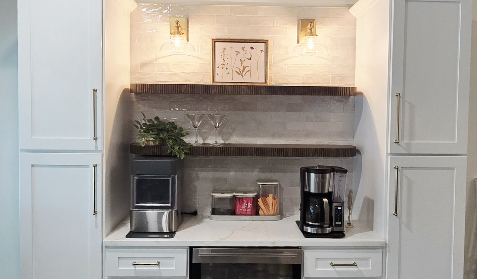Recently remodeled kitchen we completed for a local family in Pace, FL